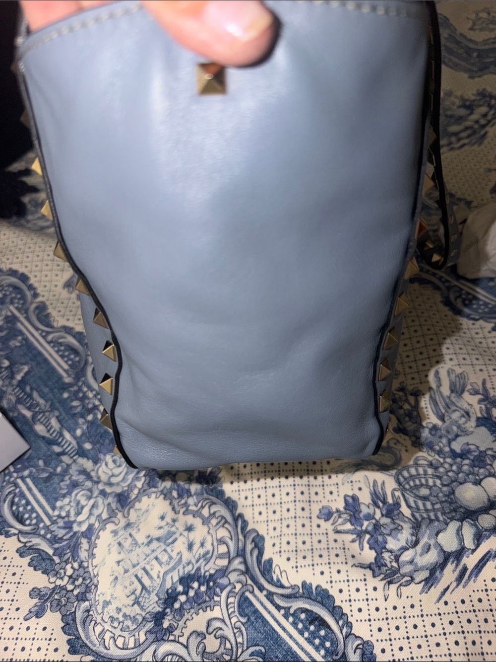 Valentino Small Rockstud Tote/Satchel - Picture 6 of 6